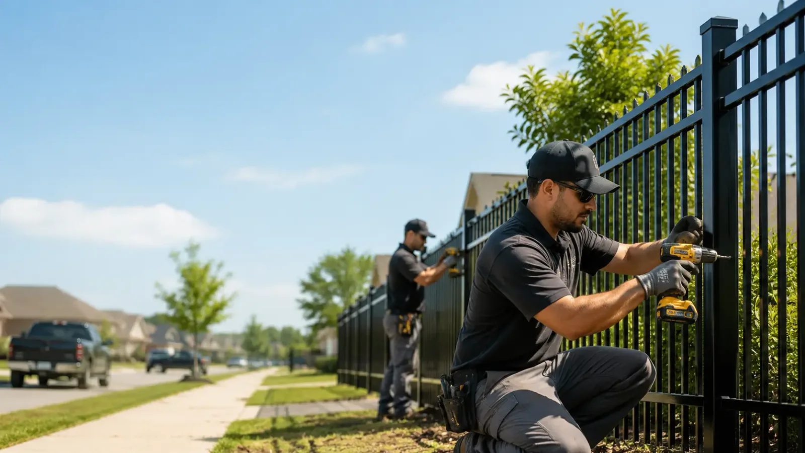 Metal Fence Installation in Midland, SD
